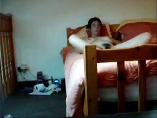 My magnificent mom masturbating on bed caught at the end of one's tether hidden cam
